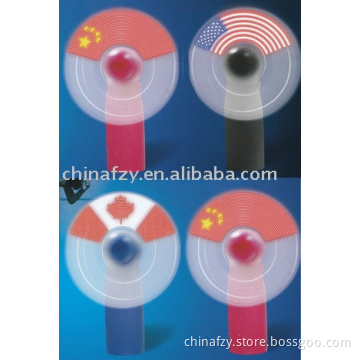 LED Flashing Fan